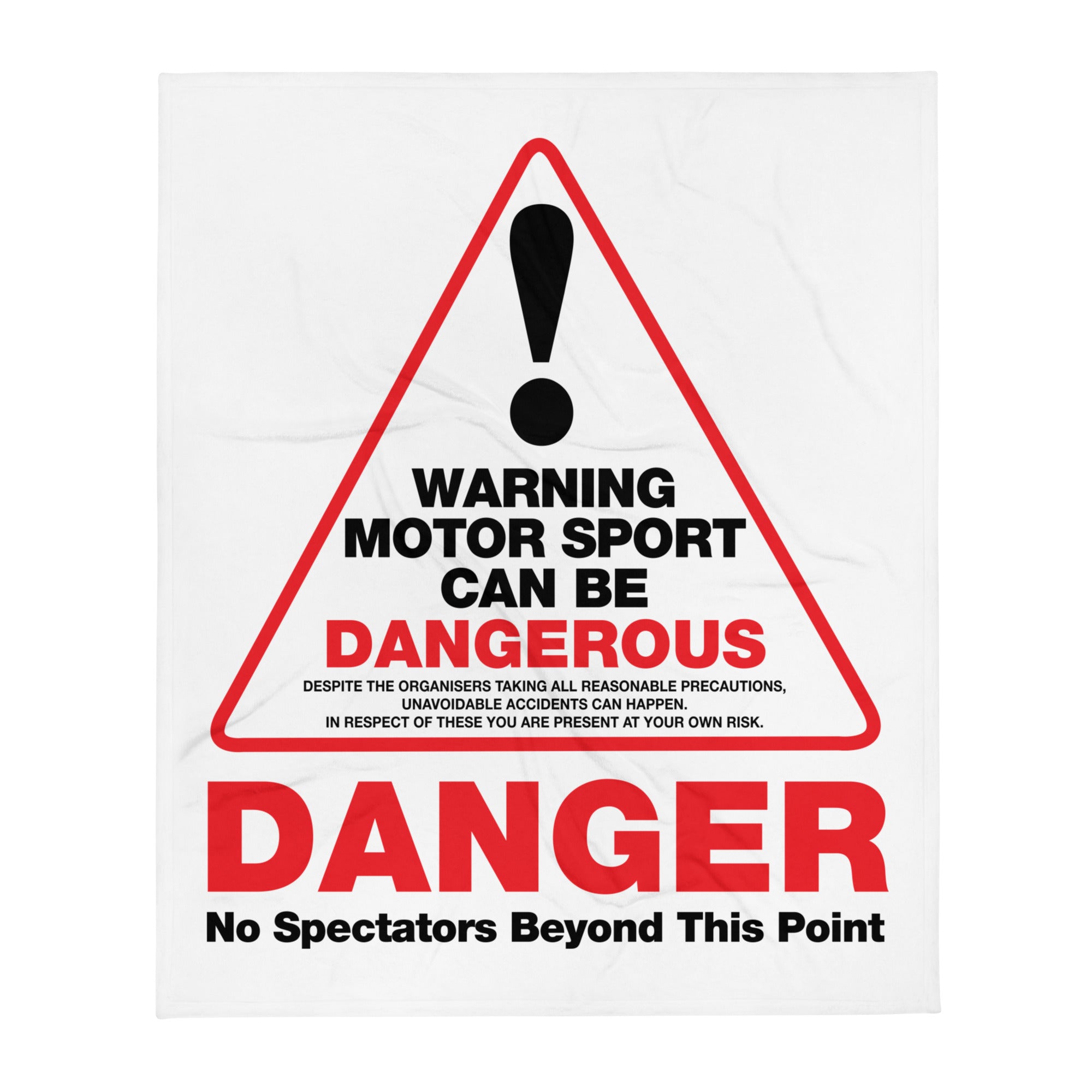DANGER blanket